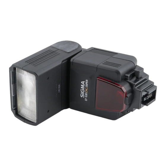 Sigma EF-530 Instructions Manual