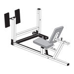 Pacific Zuma Leg Press Option Assembly Instructions Manual