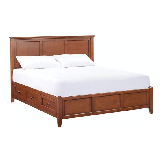 Whittier Wood 2386GAC Assembly Instructions Manual