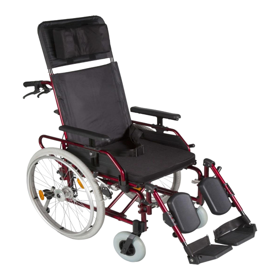 Vitea Care Recliner Extra VCWK702 User Manual