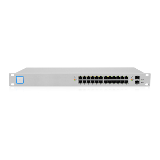 Ubiquiti UniFi US-24-250W Quick Start Manual