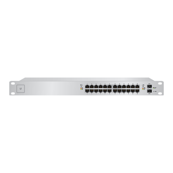 Ubiquiti UniFi US-24-250W Quick Start Manual