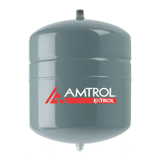 Amtrol EXTROL EX-15 Installation & Operation Instructions