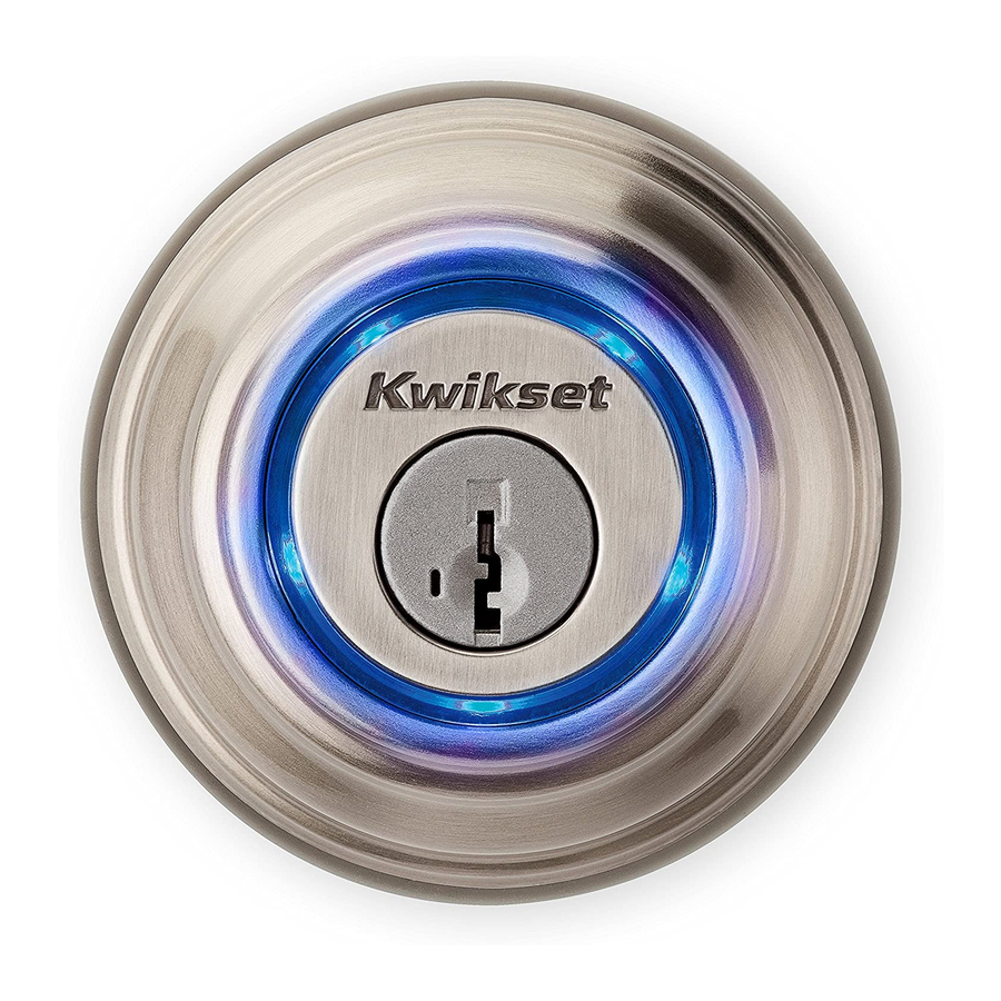 Kwikset kevo Installation Manual