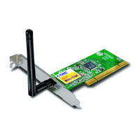 Planet 802.11g Wireless PCI Adapter WL-8317 User Manual