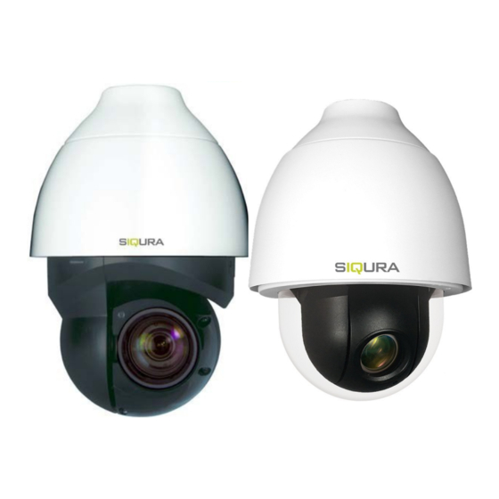 Siqura PD900 Series Outdoor PTZ Camera Manuals