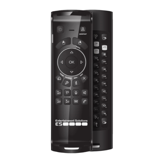 Entertainment Solutions RF05L Quick Start Manual