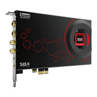 Creative SB1510 User Manual