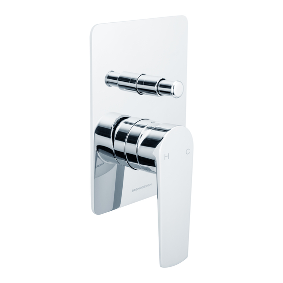 Sanipex BAGNODESIGN BDM-VIT-411-CP Installation Manual
