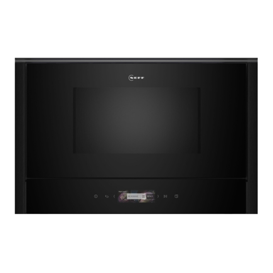 NEFF NR9WR21Y1 Series User Manual And Installation Instructions
