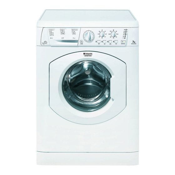 Hotpoint Ariston ECO7L 1252 Instructions For Use Manual