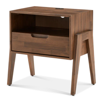 mopio TED NIGHTSTAND Assembly Instructions Manual