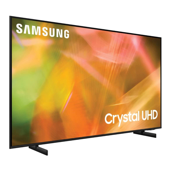 Samsung UN85AU8000FXZA Manual