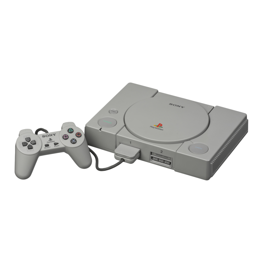 Sony PlayStation SCPH-9001 / SCPH-94010 Manual