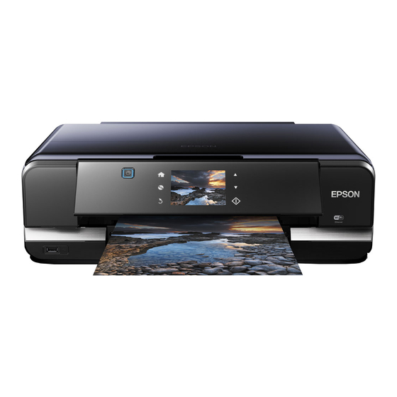 Epson XP-950 Quick Manual