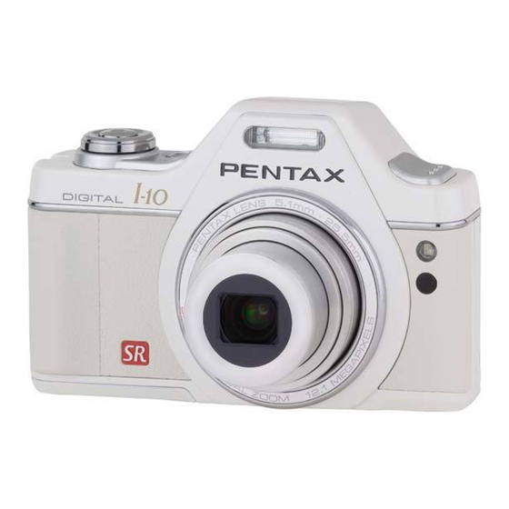 Pentax Optio I-10 Quick Manual