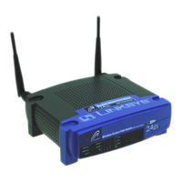 Linksys BEFW11S4-RM - Wireless-B Broadband Router User Manual