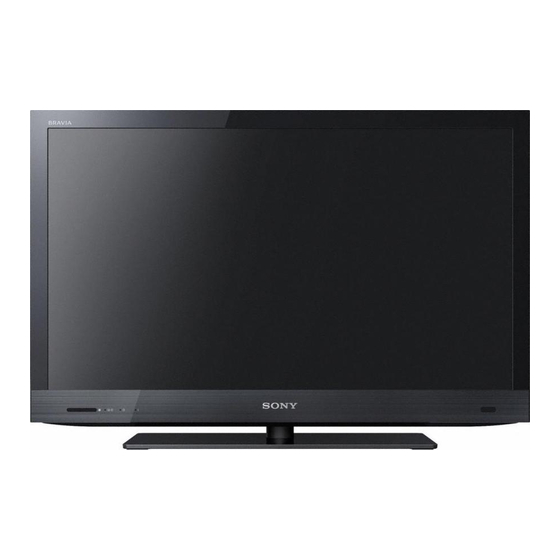 Sony BRAVIA KDL-32EX720 Manuals