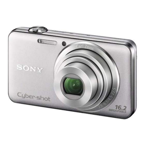 Sony DSC-WX50 Instruction Manual