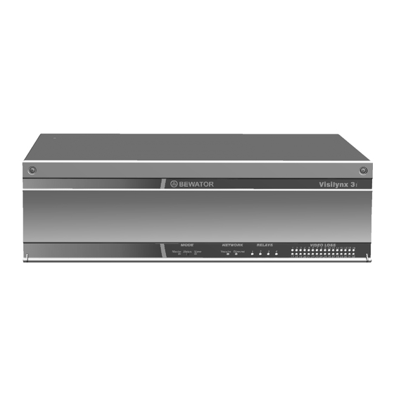 Bewator Visilynx 3 Series User Manual