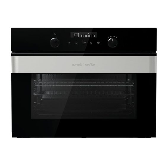 Gorenje BCS 547-ORA-B Instructions For Use Manual