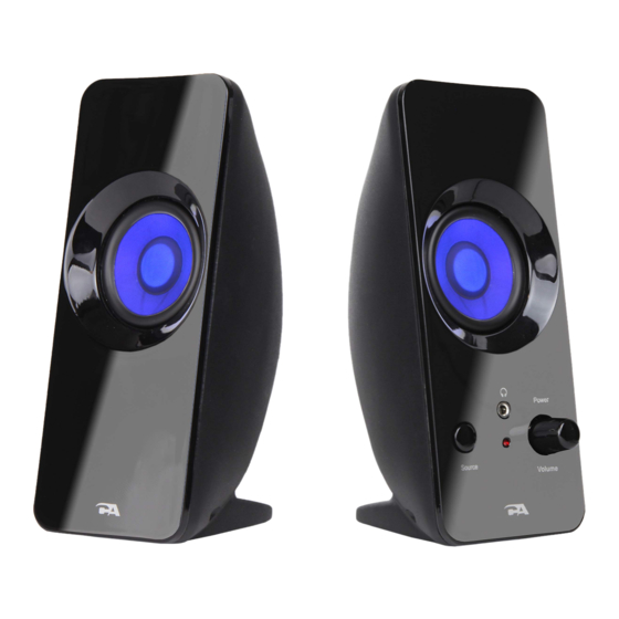 Cyber Acoustics CA-2806BT Owner's Manual