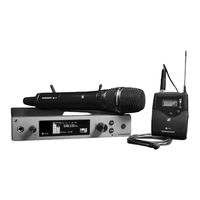 Sennheiser 300 series Instruction Manual