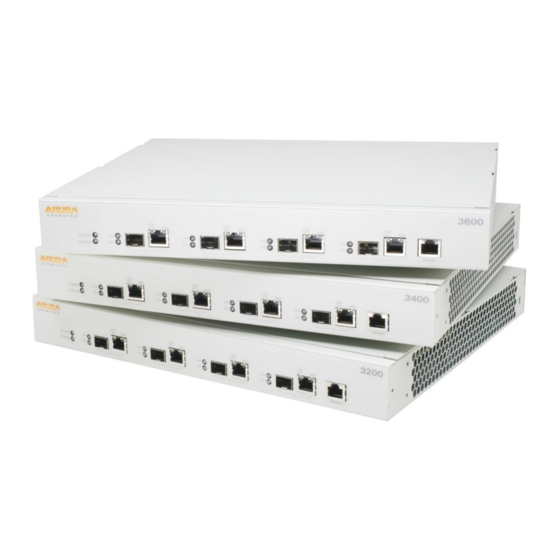 Aruba Networks 3000 Series Manual