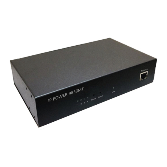 User Manuals: Aviosys IP Power 9858 MT Remote Control