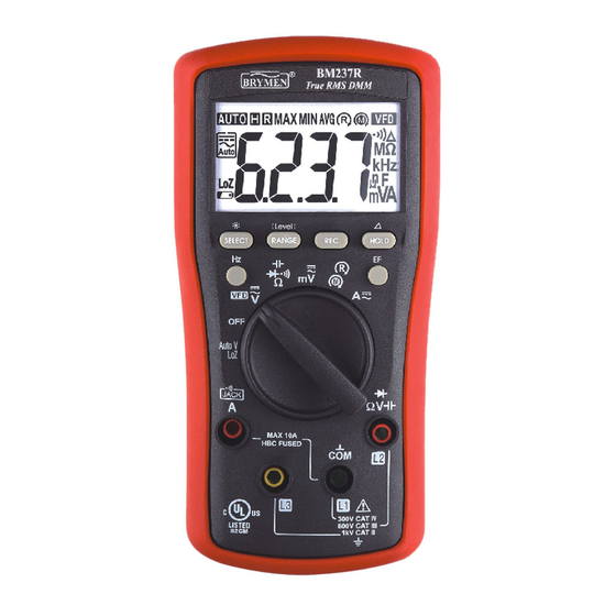 Brymen BM230R Series User Manual