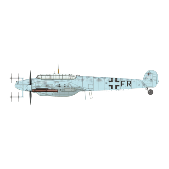 Eduard Bf 110G-4 Quick Start Manual