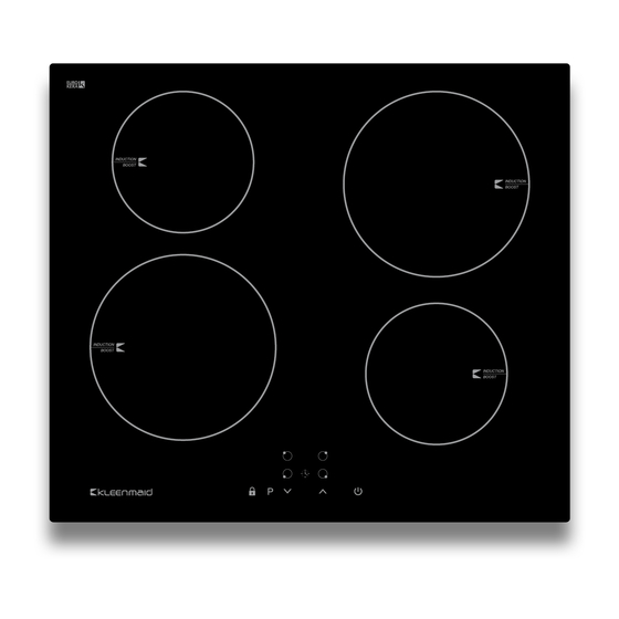 Kleenmaid ICT6020 Instructions For Use And Warranty Details