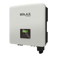 Solax Power X3-Matebox Quick Start Manual