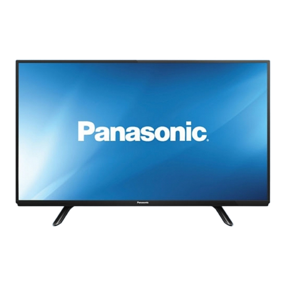 User Manuals: Panasonic Viera TC-40D400C Television