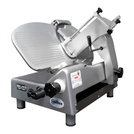 Univex 8713S Operator's Manual