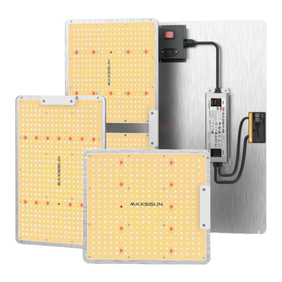 Maxsisun PB PRO Series User Manual