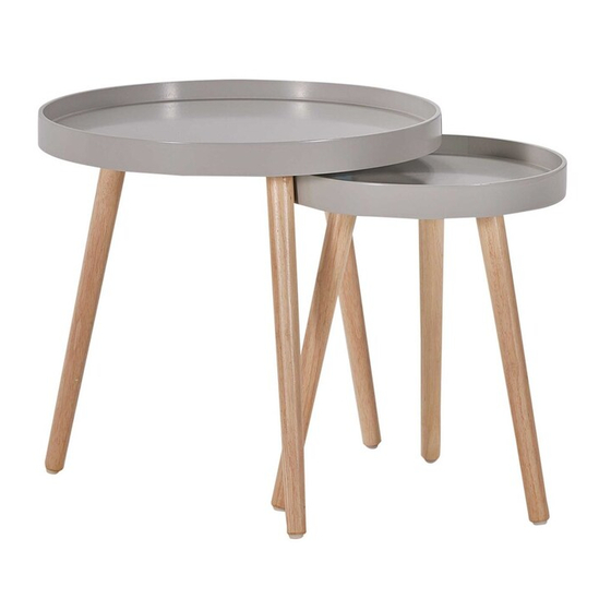 fantastic furniture Duo Table Nest Set Manual