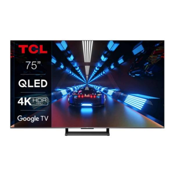 TCL 75C735 Instructions Manual
