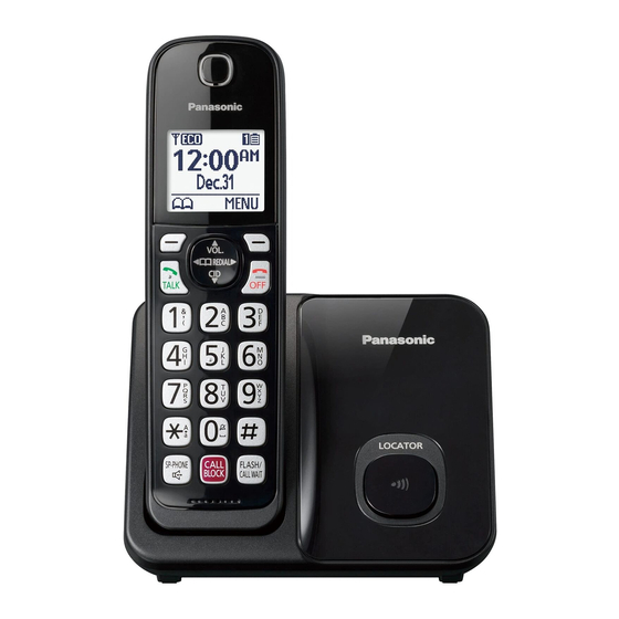Panasonic KX-TGD813 Operating Instructions Manual