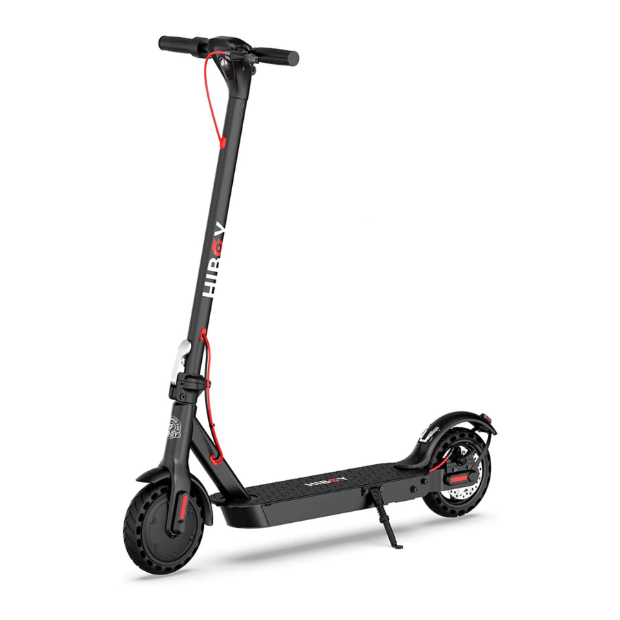 Hiboy KS4, KS4 Pro - Electric Scooter Manual
