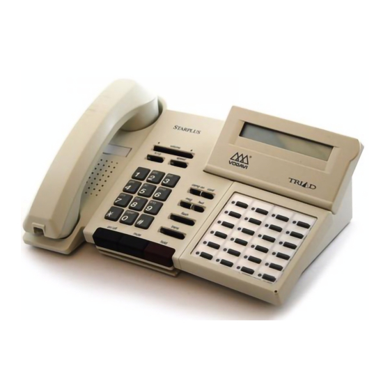 Vodavi Triad-S 1-2-3 Single Line User Manual