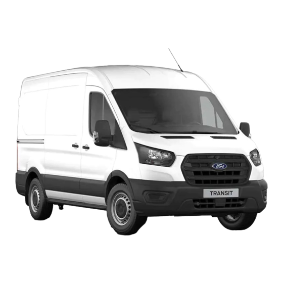 Ford TRANSIT Quick Reference Manualu