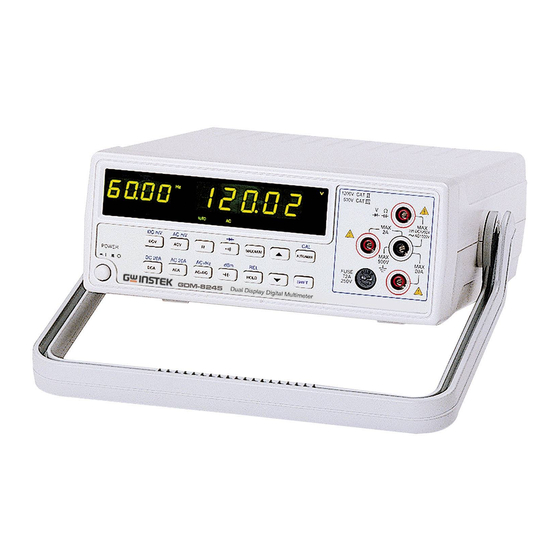 GW Instek GDM-8246 Manual
