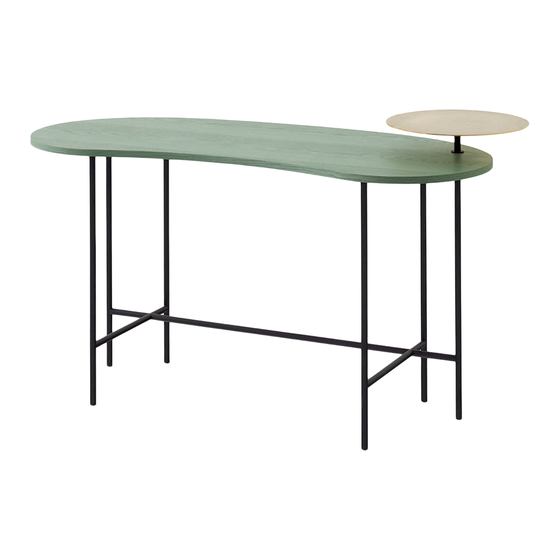 &Tradition PALETTE DESK JH9 User Instructions