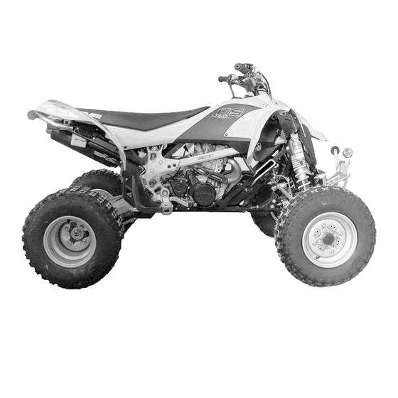 Can-Am DS 450 2008 Manuals