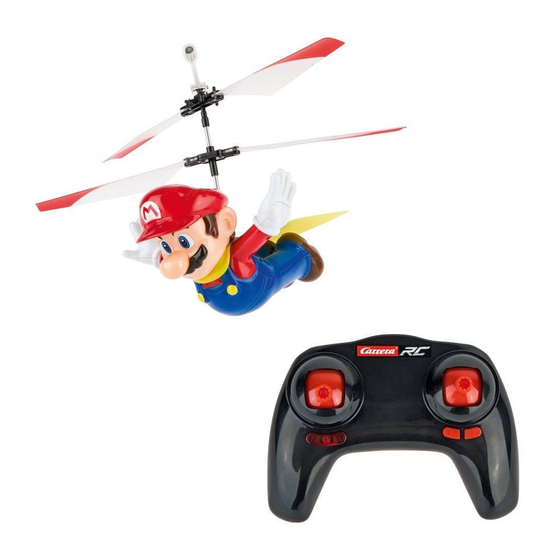 Carrera RC RC POWER Super Mario Flying Cape Mario Assembly And Operating Instructions Manual