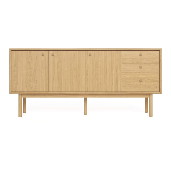 BROSA Kaneko Sideboard Assembly Manual