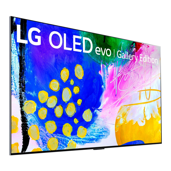 LG OLED77G2PUA Manuals