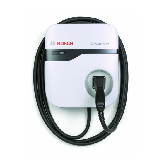 Bosch Power Max Level 2 Charging Station Manuals