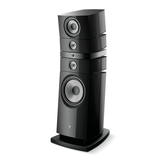 Focal GRANDE UTOPIA EM EVO Manuals